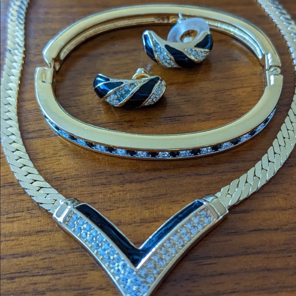Christian Dior Swarovski Vintage jewelry Set
